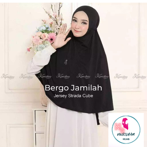 Promo Jilbab Bergo Jumbo Jamilah Non Pad By Kimikey