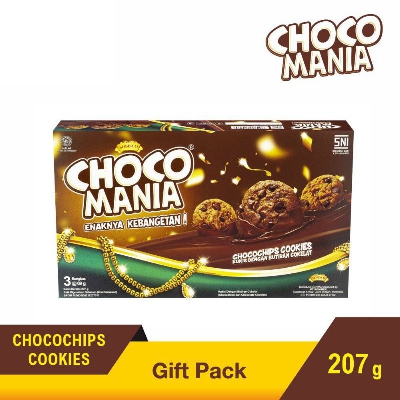 

Choco Mania Chocochips Cookies 207g