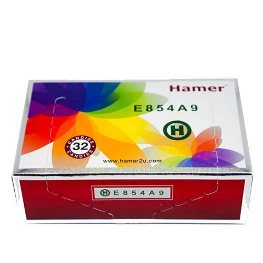Hamer Candy Original Rainbow 32 Pcs