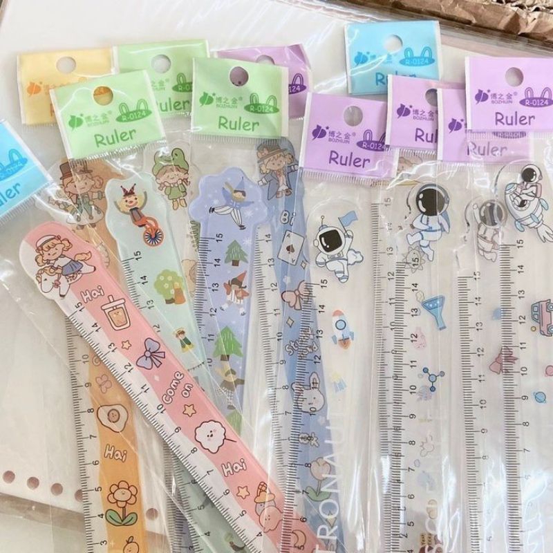 

Funny Plastic Ruler 15 cm / Penggaris plastik funny karakter / penggaris anak sekolah 15 cm