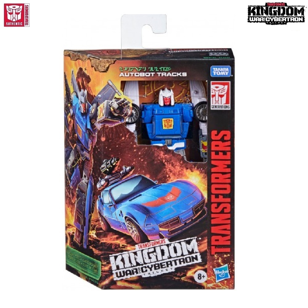 TRANSFORMERS War For Cybertron Kingdom Deluxe WFC-K26 Autobot Tracks Figure TFOF0680