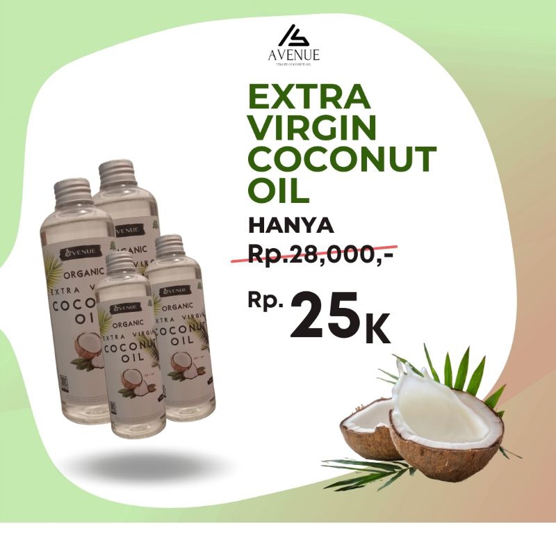 

EXTRA VIRGIN COCONUT OIL 250ML