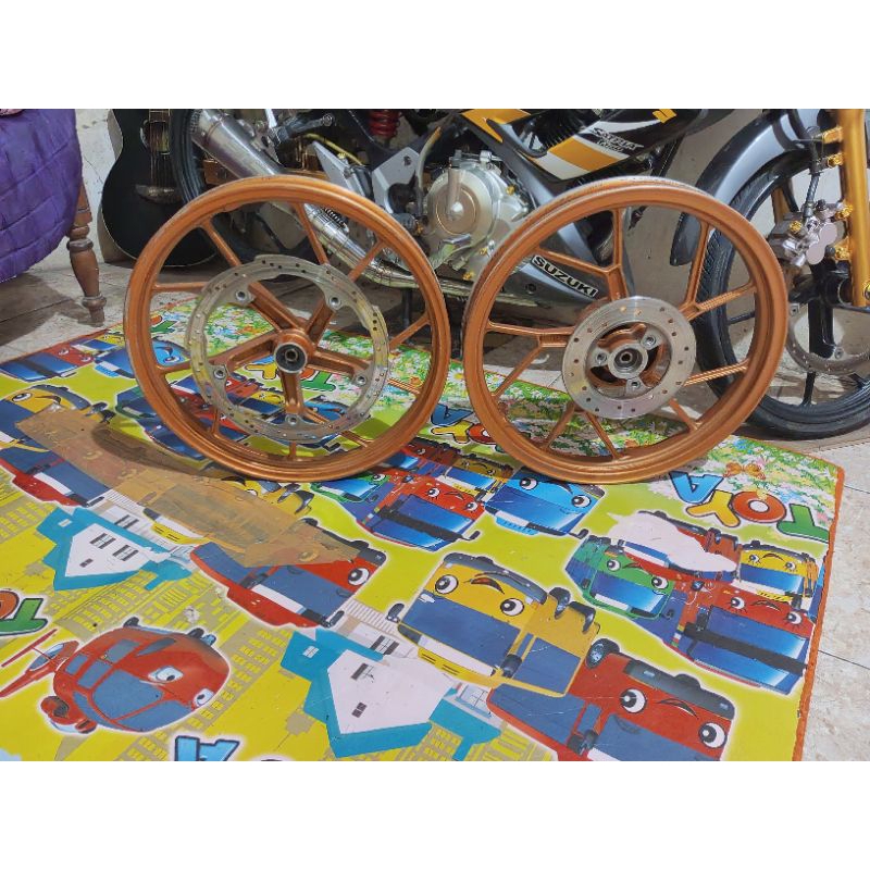 Pelek satria Fu injeksi 2023