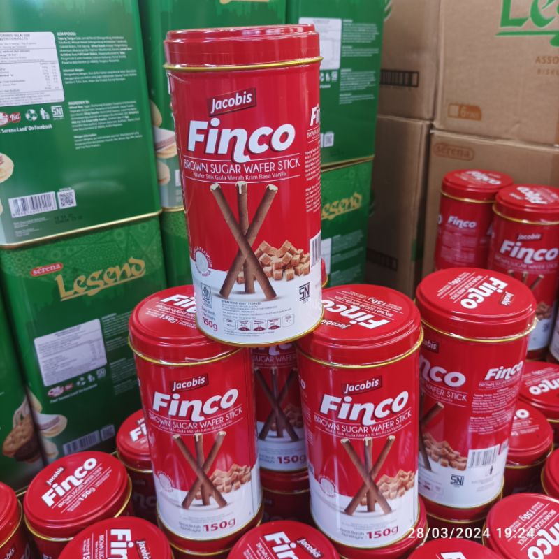 Pimco Wafer Stick ( astor) Kaleng 150gr coklat Vanila