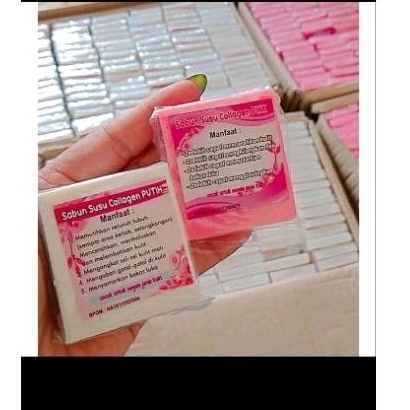 SABUN VIRAL SABUN BATANG SUSU COLLAGEN / SABUN SUSU COLLAGEN PUTIH SABUN