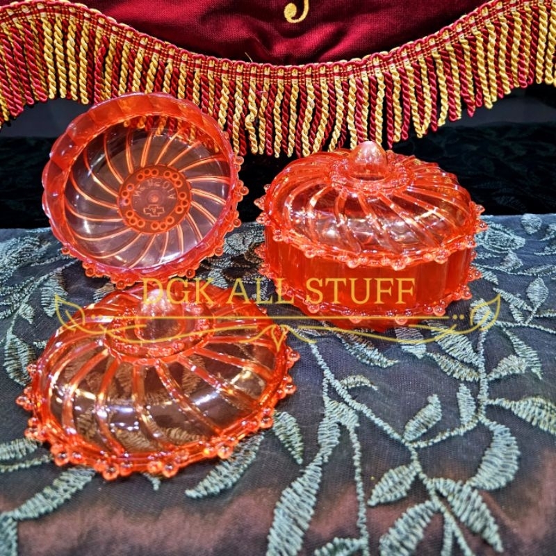 Toples Stoples Kotak Tempat Wadah Bulat Cemilan Kue Nastar Kering Basah Kerupuk Keripik Lebaran Rama