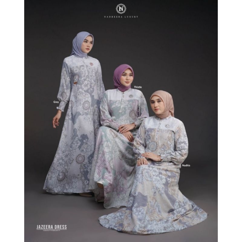 Jazeera Dress Gamis Mewah Nadheera Luxury