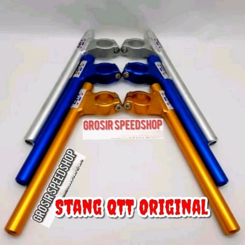 Stang Jepit Setang QTT ORIGINAL Ass As 33 & 26 Ninja R RR SS satria FU Sonic Vixion R15 Drag Balap M
