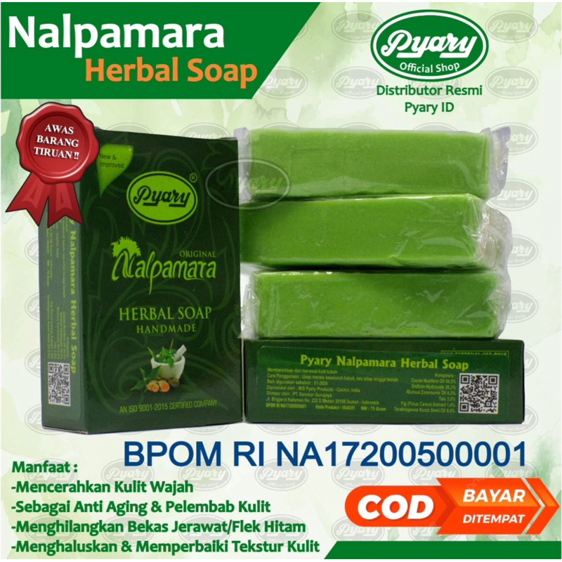 PROMO [BPOM RESMI] Sabun Arab PYARY Nalpamara Soap 100% Original Distributor Resmi