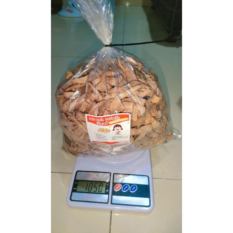 

KERIPIK KEBAB 1KG (Varian rasa tulis di pesan)