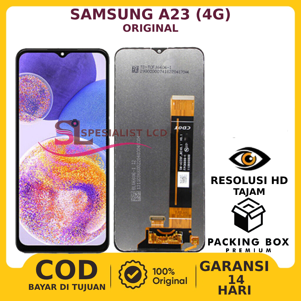 LCD SAMSUNG A23 (4G) ORIGINAL GARANSI