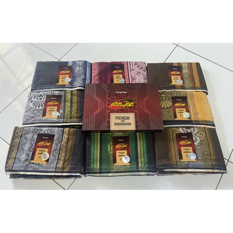 SARUNG ATLAS PREMIUM 790 JAGUARD SONGKET.