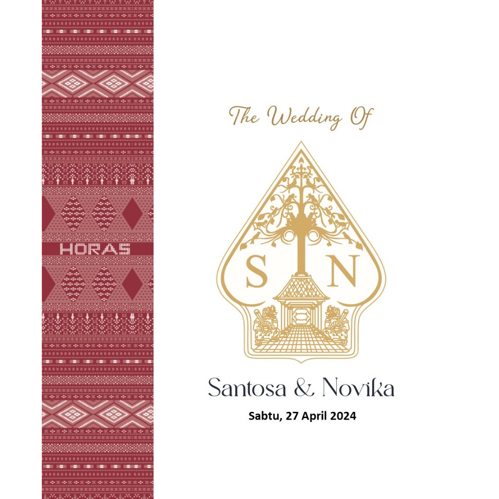 WEDDING INVITATION ADAT BATAK UNDANGAN DIGITAL PERNIKAHAN VIDEO