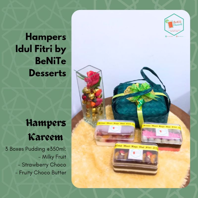 

HAMPERS IDUL FITRI - PUDING PAKET KAREEM