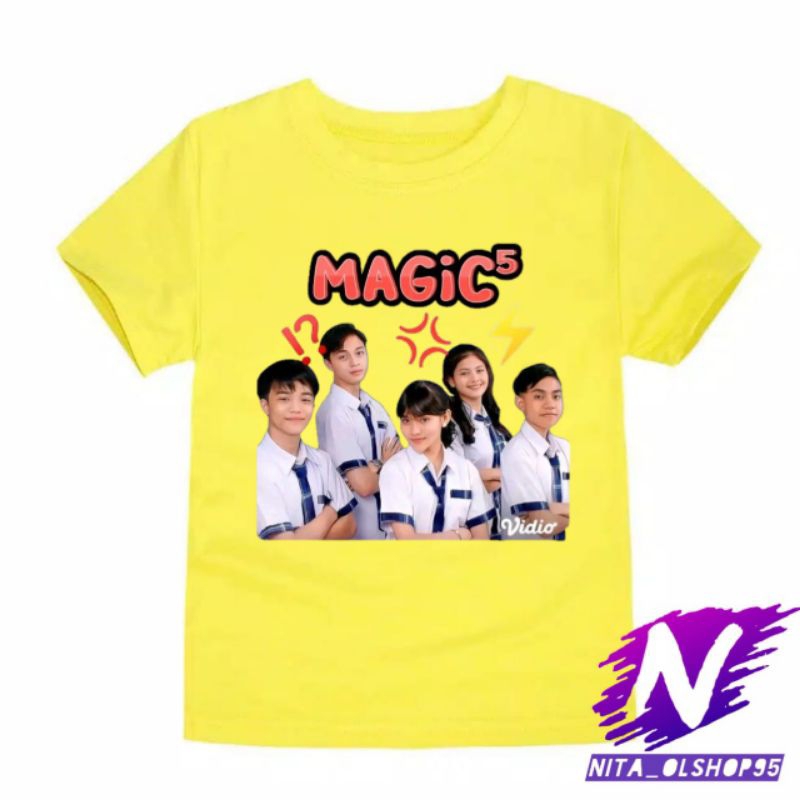 kaos anak magic 5 baju anak magic5 indosiar