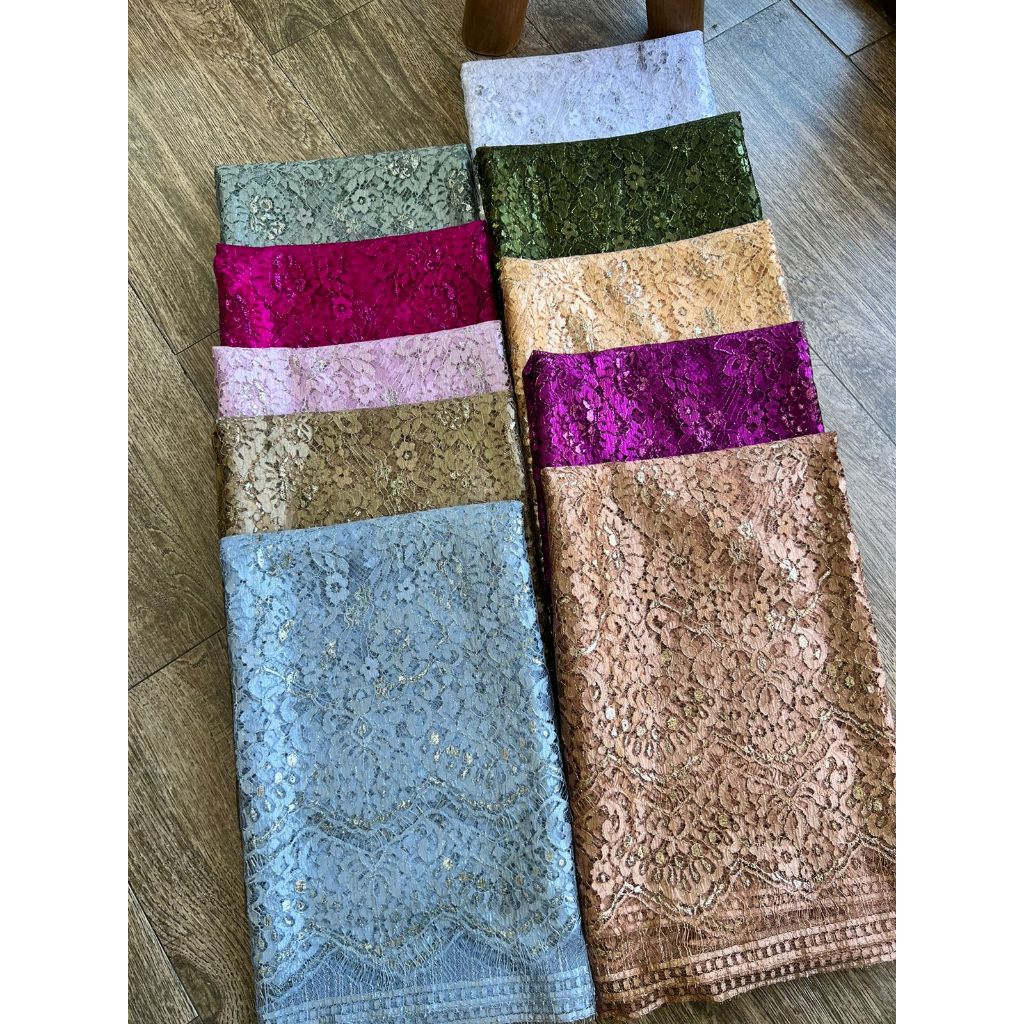 Kain Brokat Sparkle Metalic by Djuwita Kebaya