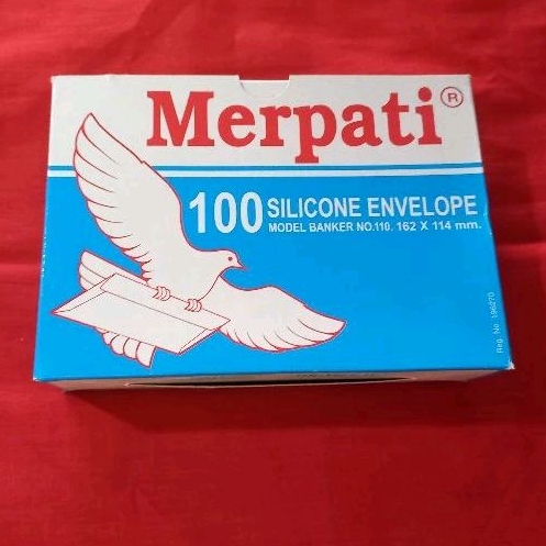 

1 Kotak Amplop Merpati No.110 (162 x 114 mm)