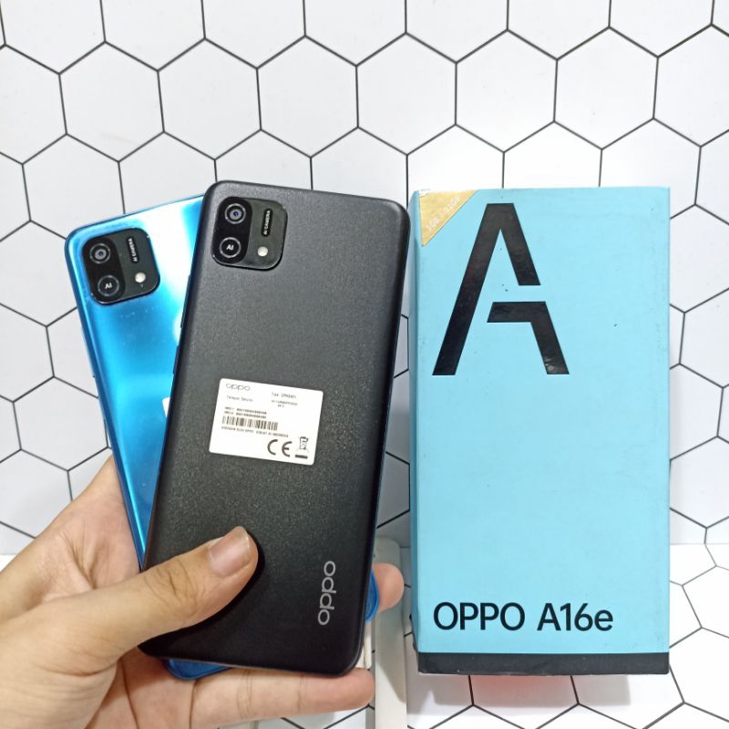 Oppo A16E 3/32GB Hp Second Bekas Fullset