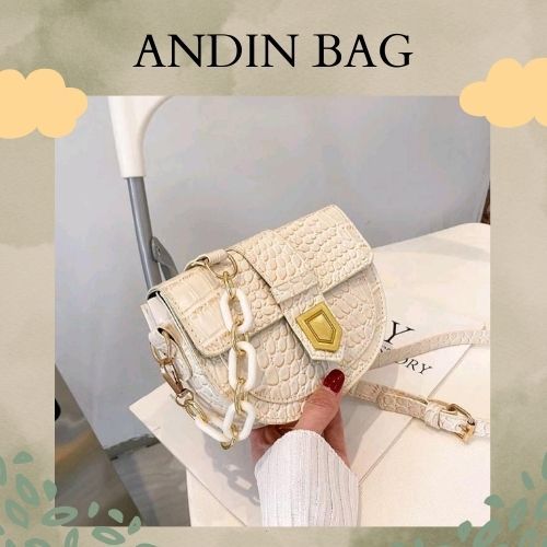 PROMO gratis ongkir 7,7 Tas terbaru /ANDIN/ bunga 2021 Import Bisa cod/Bayar Ditempat IJJC masuk hp.