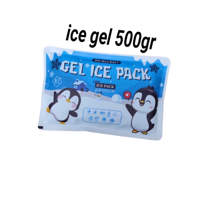 Ice Gel Jumbo 500g besar Ice Pack - Blue Ice Gel Pack Thermafreeze Bisa Untuk Pendingin ice gel Kipa