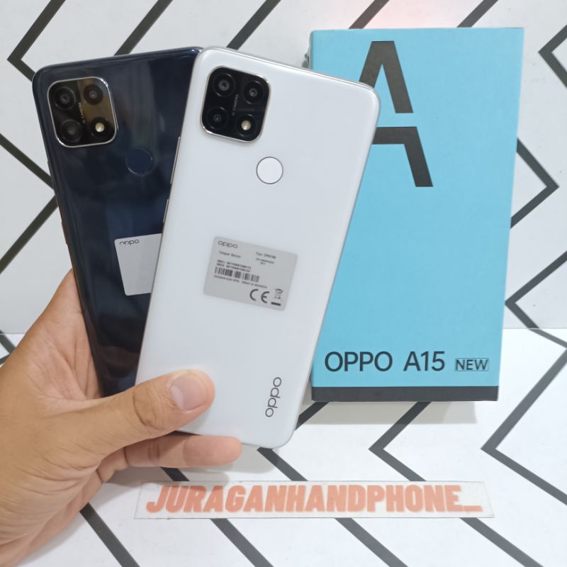 OPPO A15 3/32 + 2/32 HP SECOND SEKEN FULLSET