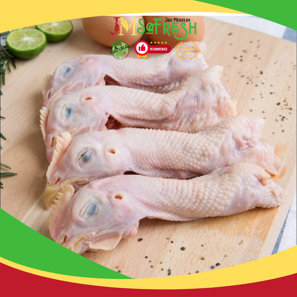 

[Jm_soFresh] Kepala Ayam Potong Segar / Ayam Potong Negri 500 Gram