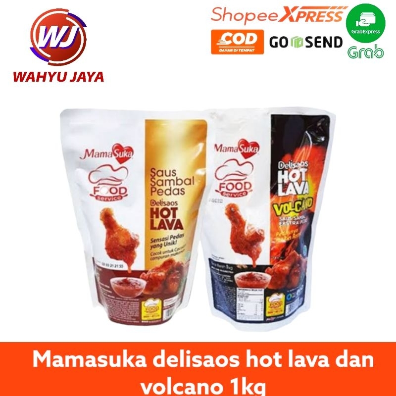 

Mamasuka delisaos hot lava dan volcano 1kg