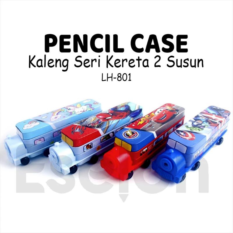 

COD TEMPAT PENSIL ANAK SET RAUTAN KALENG KARAKTER KERETA ANAK