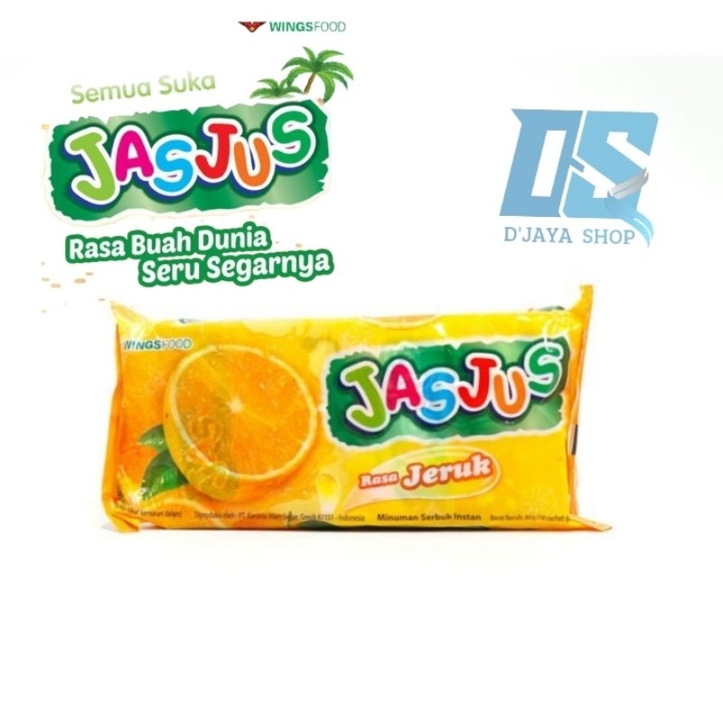 

Jasjus Minuman Serbuk Instan Jeruk 1pack (10 sachet @6g )