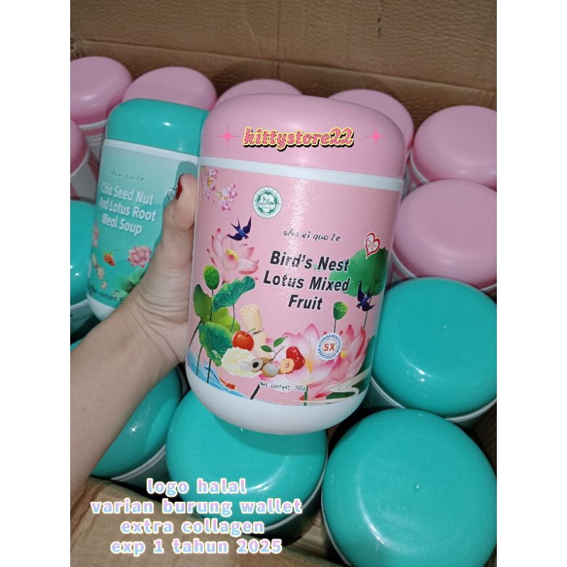 

bubuk teratai wallet extra collagen (logohalal)