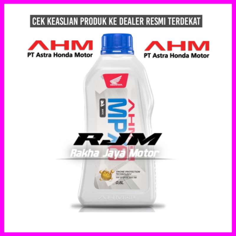 AHM OLI MPX2 0.8 L 10W-30 MATIC ORIGINAL ASLI AHM OIL/