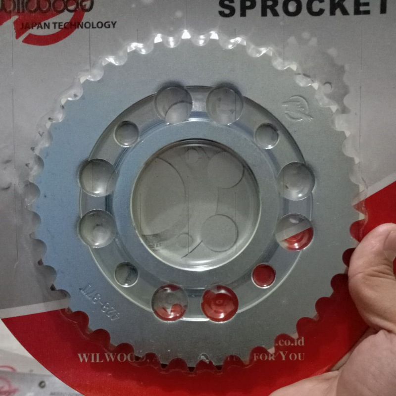 Gir gear belakang wilwood supra fit new,kharisma,supra x 125,revo absolut,blade