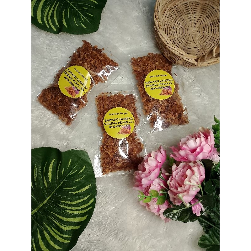 

Bawang goreng gurih dan renyah