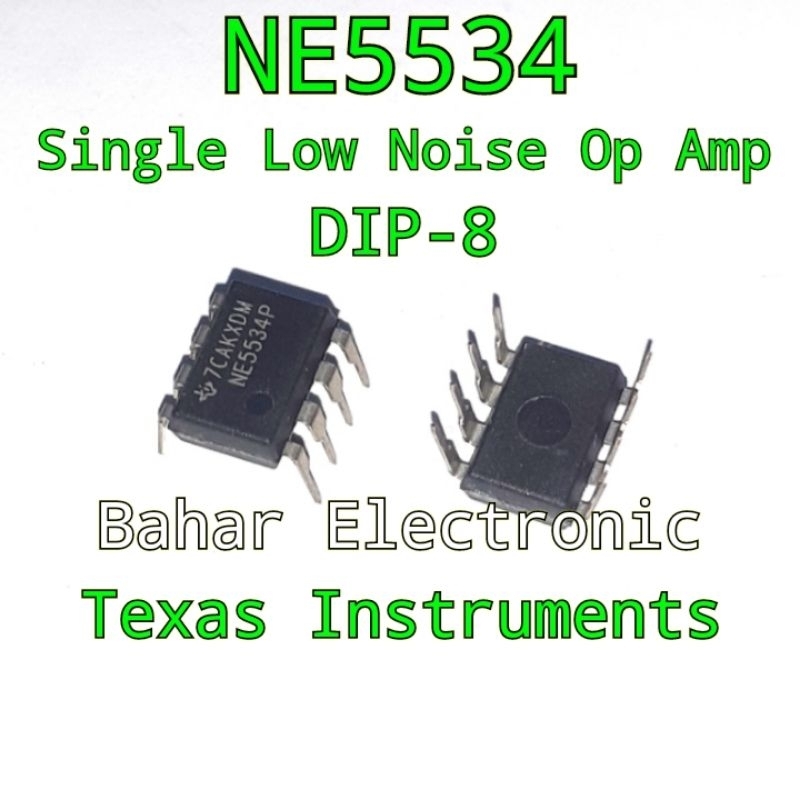 IC NE5534 NE5534P DIP-8 Original Texas Instruments (Copotan)
