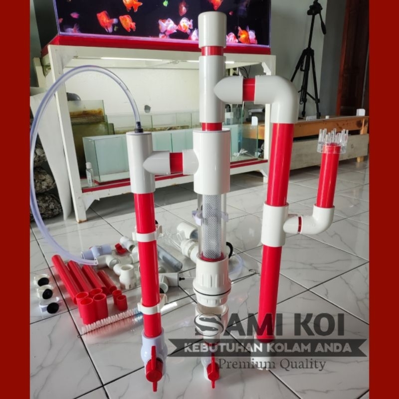 Tabung Overflow Filter Aquarium T.y Premium