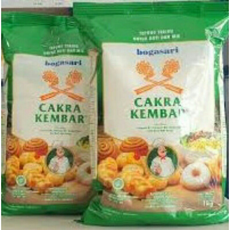 

Tepung Bogasari CAKRA KEMBAR 1kg