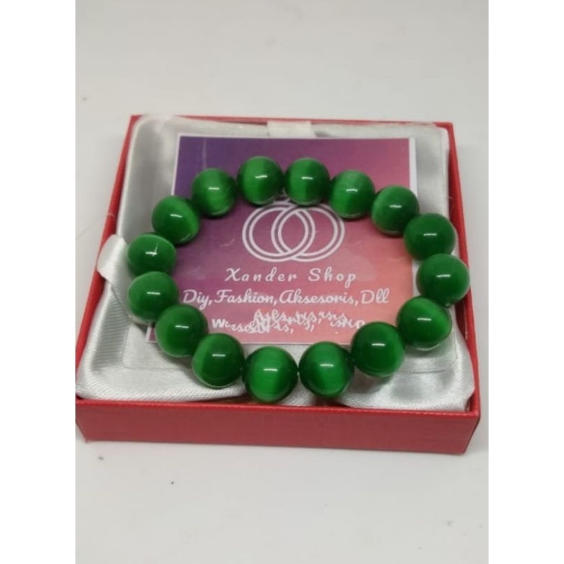 GELANG MATA KUCING GREEN