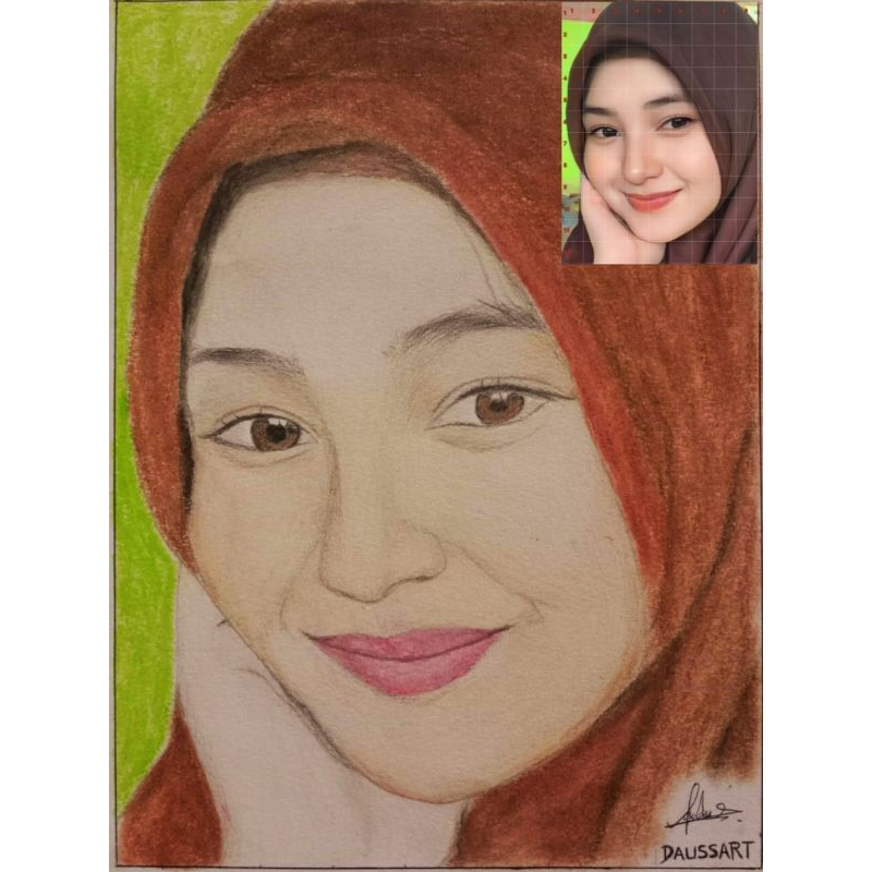 

Terima Jasa Lukis Wajah Anda berukuran A3