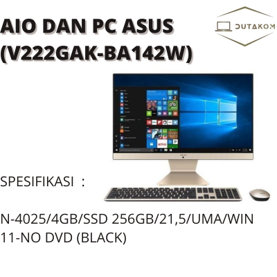 AIO ASUS V222GAK-BA142W (BLACK)