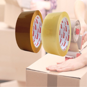 

Lakban Jumbo 2inch 45mm 300yard Bening - Coklat GIANT - Bening