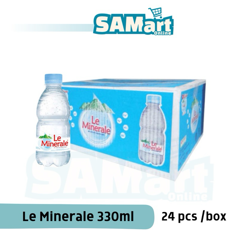 

Le Minerale 330ml x 24 pcs (KARTON) [INSTAN SLEMAN]