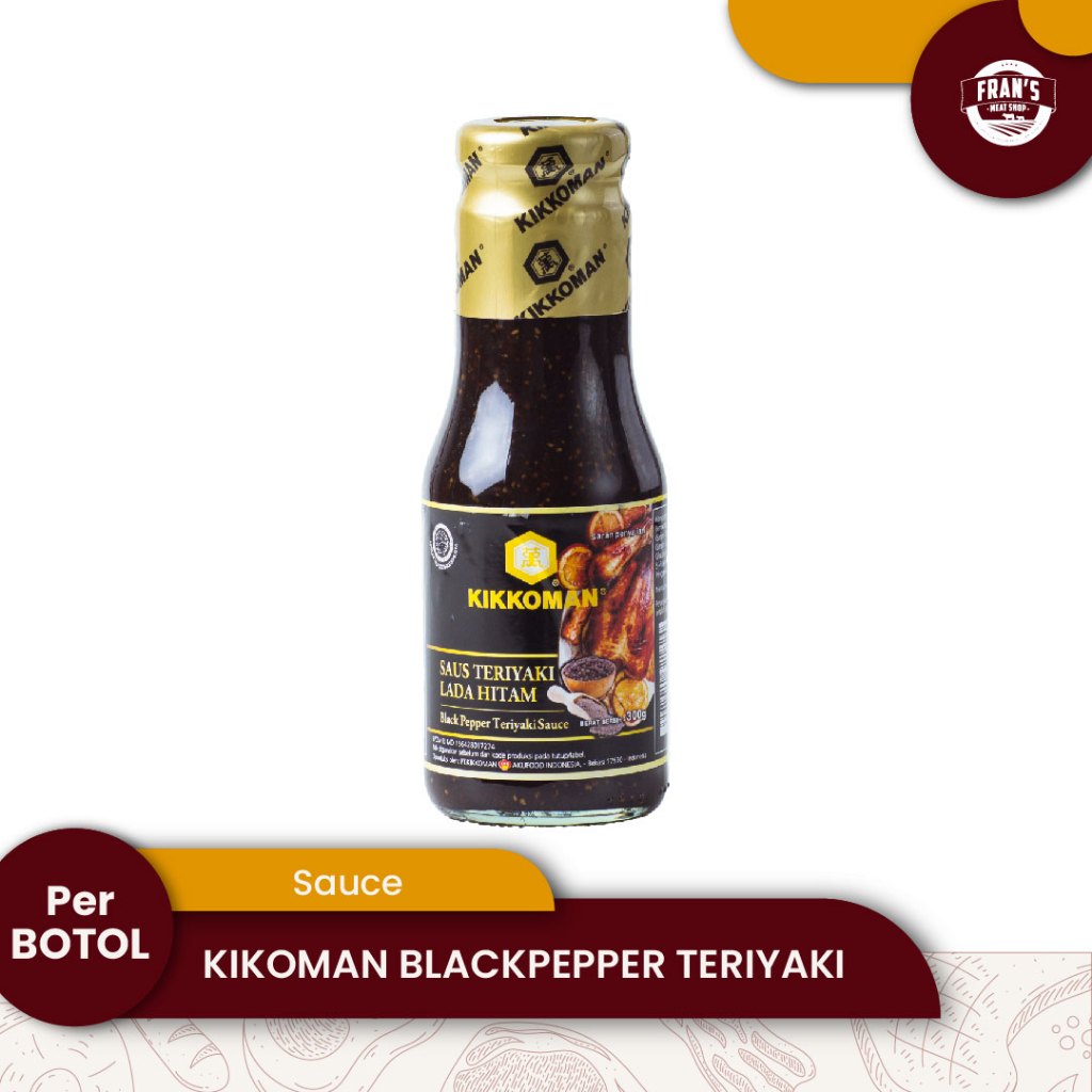 

KIKKOMAN BLACKPAPER SAUCE 300g