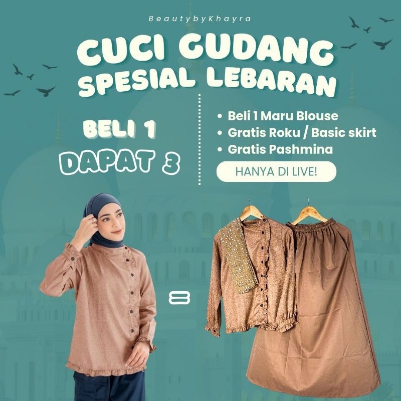 Ricis by Khayra - Maru Blouse | Atasan