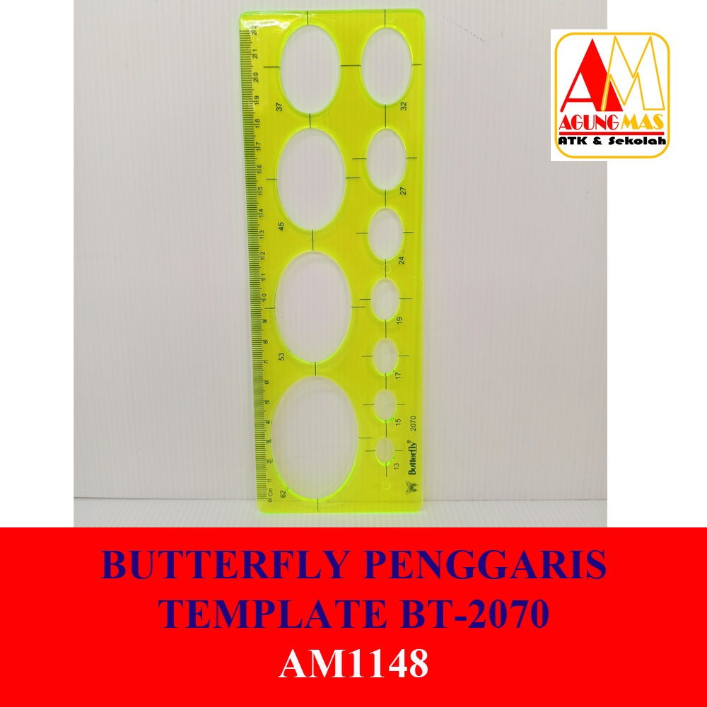 

BUTTERFLY PENGGARIS TEMPLATE BT-2070