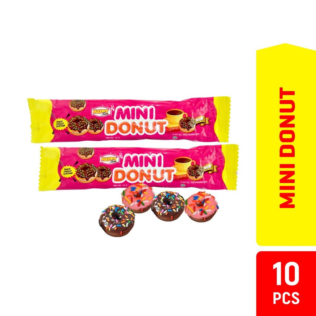 

Happy Time Mini Donut ( isi 10 Pcs)