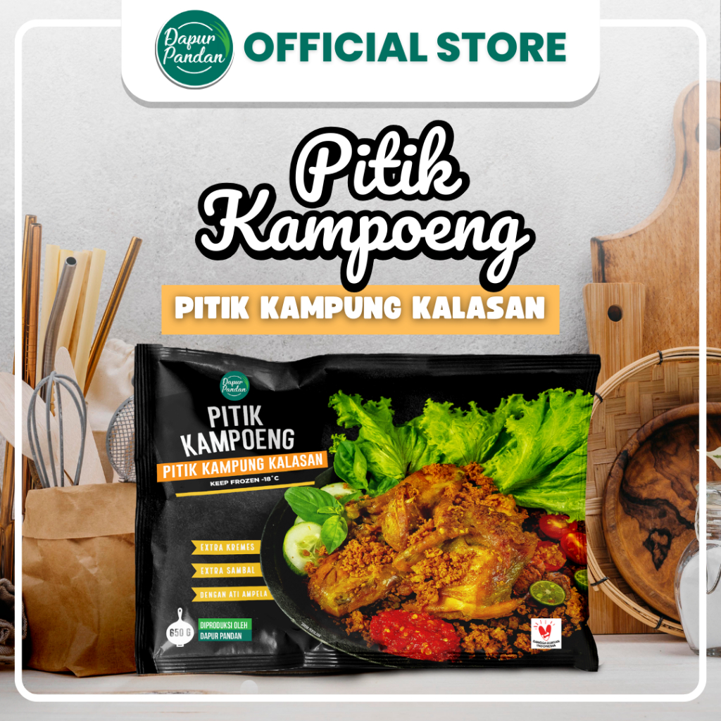 

Ayam Kampoeng Kalasan 650g (FROZEN FOOD)
