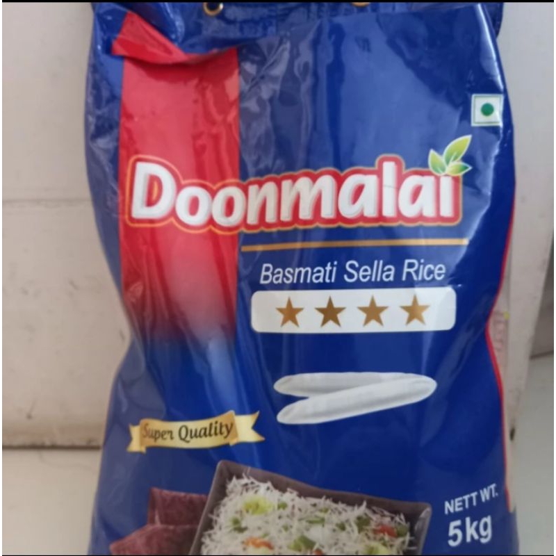 

Doonmalai Basmati Sella Rice 5 kg