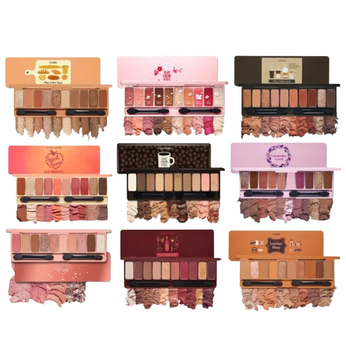 Etude Play Color Eyes Eyeshadow Palette 10 Colors Bake House, Lavender Land, Caffeine Holic, Wine Pa
