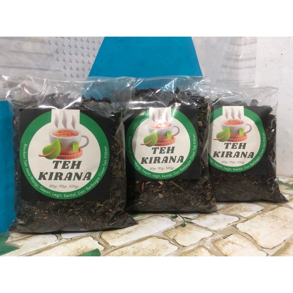 

TEH RACIKAN KIRANA 2 PCS ( 2 pcs x 110 gr ) | TEH ANGKRINGAN (ASLI KHAS JAVA )