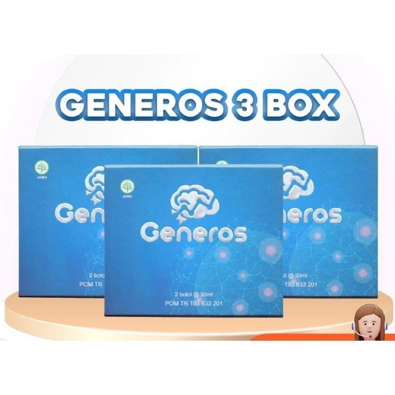 PAKET GENEROS 3 BOX - Generos Asli